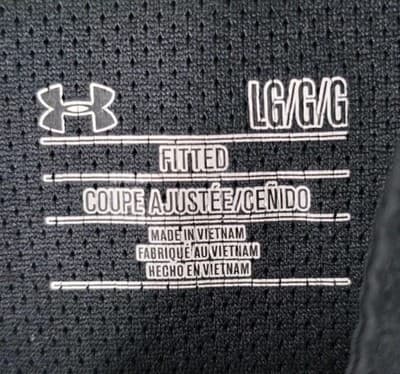 Under Armour Men's Large Black Full Zip Sleeveless Vest - Thumbnail 5