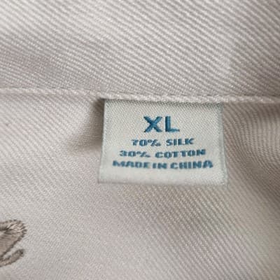 Caribbean Men's XL Hawaiian Short Sleeve Button Up Shirt - Thumbnail 4