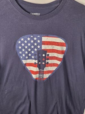 Daniel Cremieux Men's Medium Navy Blue Long Sleeve T-shirt - Thumbnail 2
