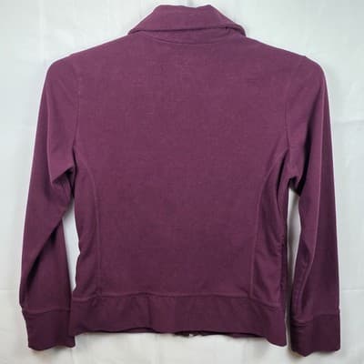 Woolrich Women's Medium Blackberry Full Zip Fleece Jacket - Thumbnail 10