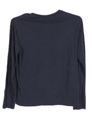 Daniel Cremieux Men's Medium Navy Blue Long Sleeve T-shirt - Thumbnail 5