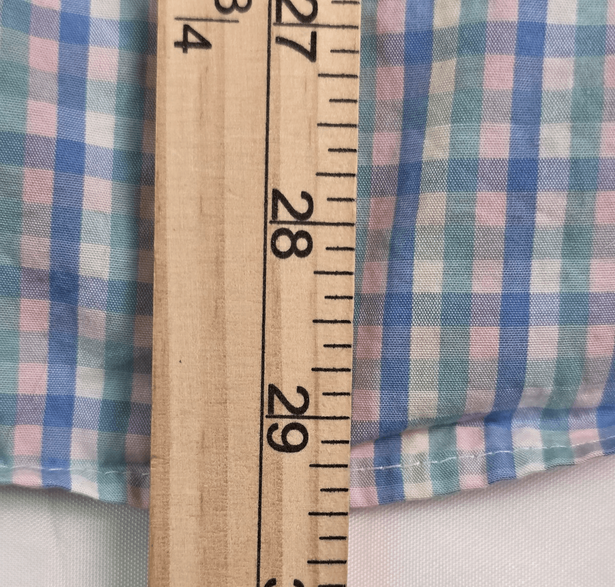McILHenny By Tabasco Dry Goods Men's XL Pastel Pink Blue Long Sleeve Shirt - Thumbnail 8