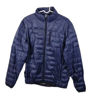 Hawke & Co Men's Dark Blue Size Small Full Zip Puffer Jacket