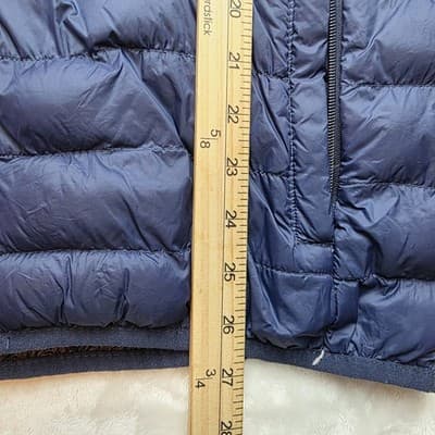Hawke & Co Men's Dark Blue Size Small Full Zip Puffer Jacket - Thumbnail 6