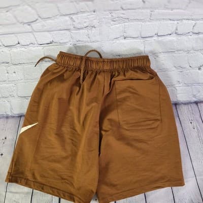 Nike Size Medium Brown Cartoon Basketball Shorts - Thumbnail 7