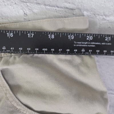 Y2K The Source Jean Men's 36 Khaki Skater Baggy Shorts - Thumbnail 7
