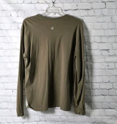 Life is Good Men's Small Olive Green " Bring It On " Short Sleeve T-Shirt - Thumbnail 10