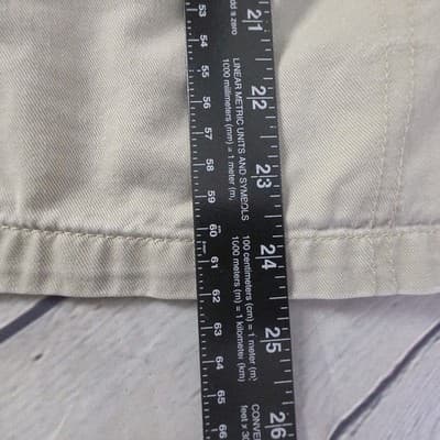 Y2K The Source Jean Men's 36 Khaki Skater Baggy Shorts - Thumbnail 13