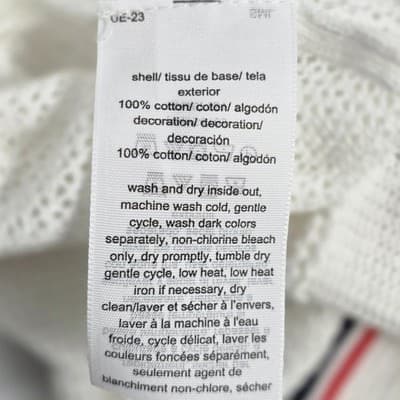 Tommy Hilfiger Women's Large White Anchor Nautical Knit Sweater - Thumbnail 5