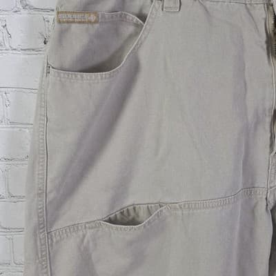 Y2K The Source Jean Men's 36 Khaki Skater Baggy Shorts - Thumbnail 8