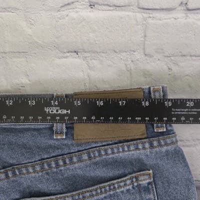 Vintage Calvin Klein Men's Size 38 Blue jeans Shorts - Thumbnail 8