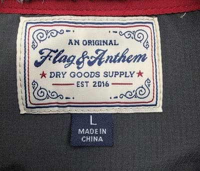 Flag & Anthem Vest Mens Large Gray & Black Outerwear Full Zip Vest - Thumbnail 3