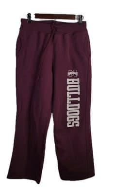 Colosseum Mississippi State Bulldogs Large Gray & Maroon Full Zip Hoodie Set - Thumbnail 8