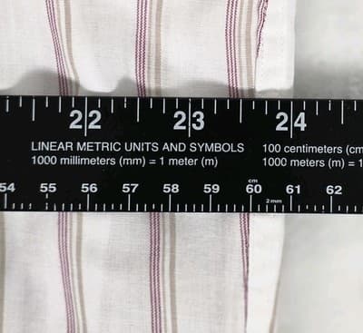 Sears Roebuck Men' 17 Tan & White Multicolored Short Sleeve Button Up Shirt - Thumbnail 7