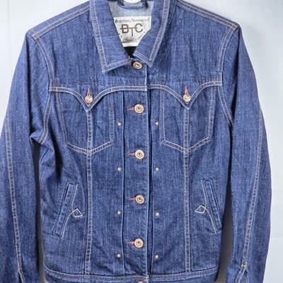 Boot Heel Trading Co By Sheryl Crow Women’s Large Denim Jeans Jacket - Thumbnail 2