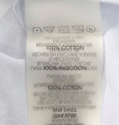 Calvin Klein Women's Small Blue Cotton Stretch Button Up Short Sleeve Shirt - Thumbnail 5