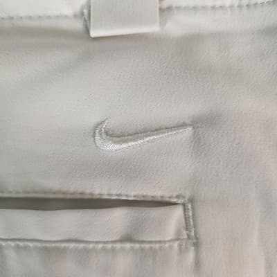 Nike Golf Dry Fit Size 10 Ivory/Off White Shorts - Thumbnail 10
