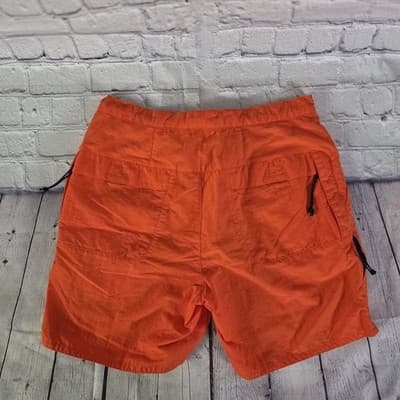 RLX Ralph Lauren Men's Medium Orange Lined Swimming Trunks - Thumbnail 6