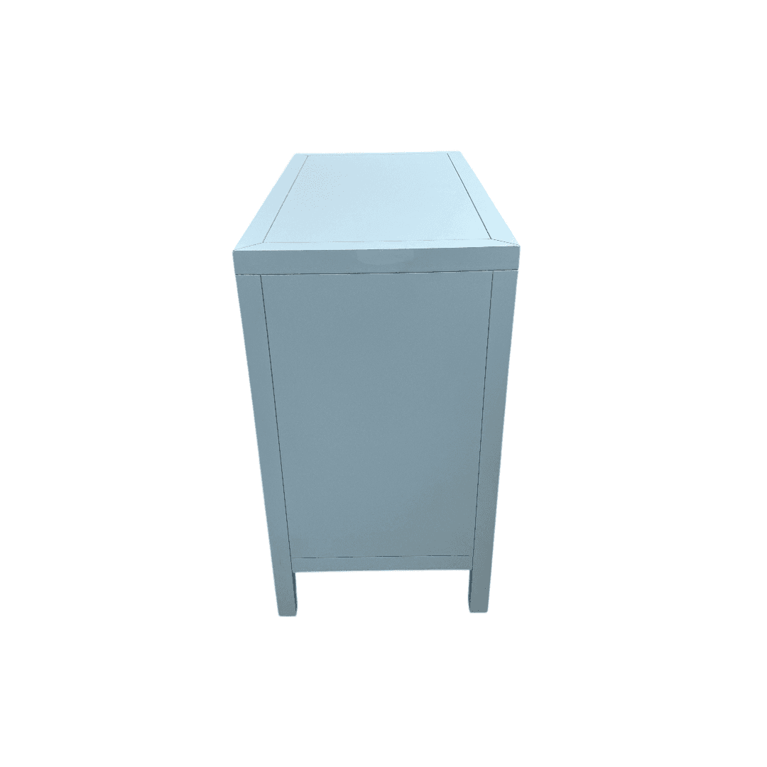 Joss and Main Celine 34" 3-Drawer Nightstand - Light Blue - Thumbnail 12