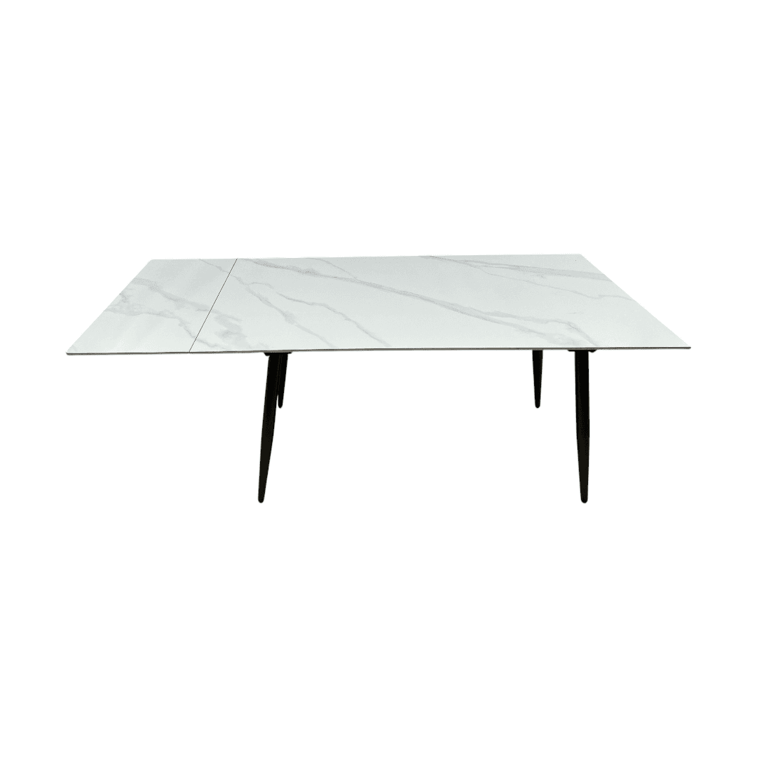 Brayden Studio Extendable Sintered Stone Dining Table - Thumbnail 17