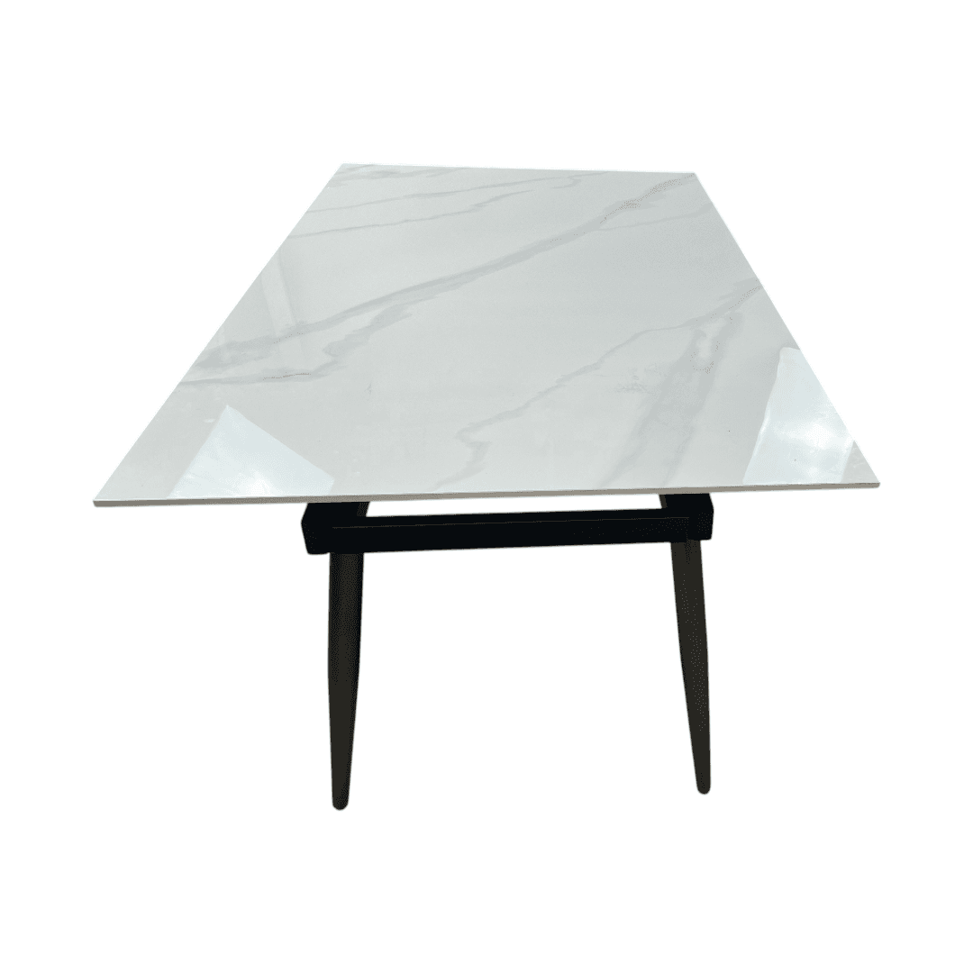 Brayden Studio Extendable Sintered Stone Dining Table - Thumbnail 9