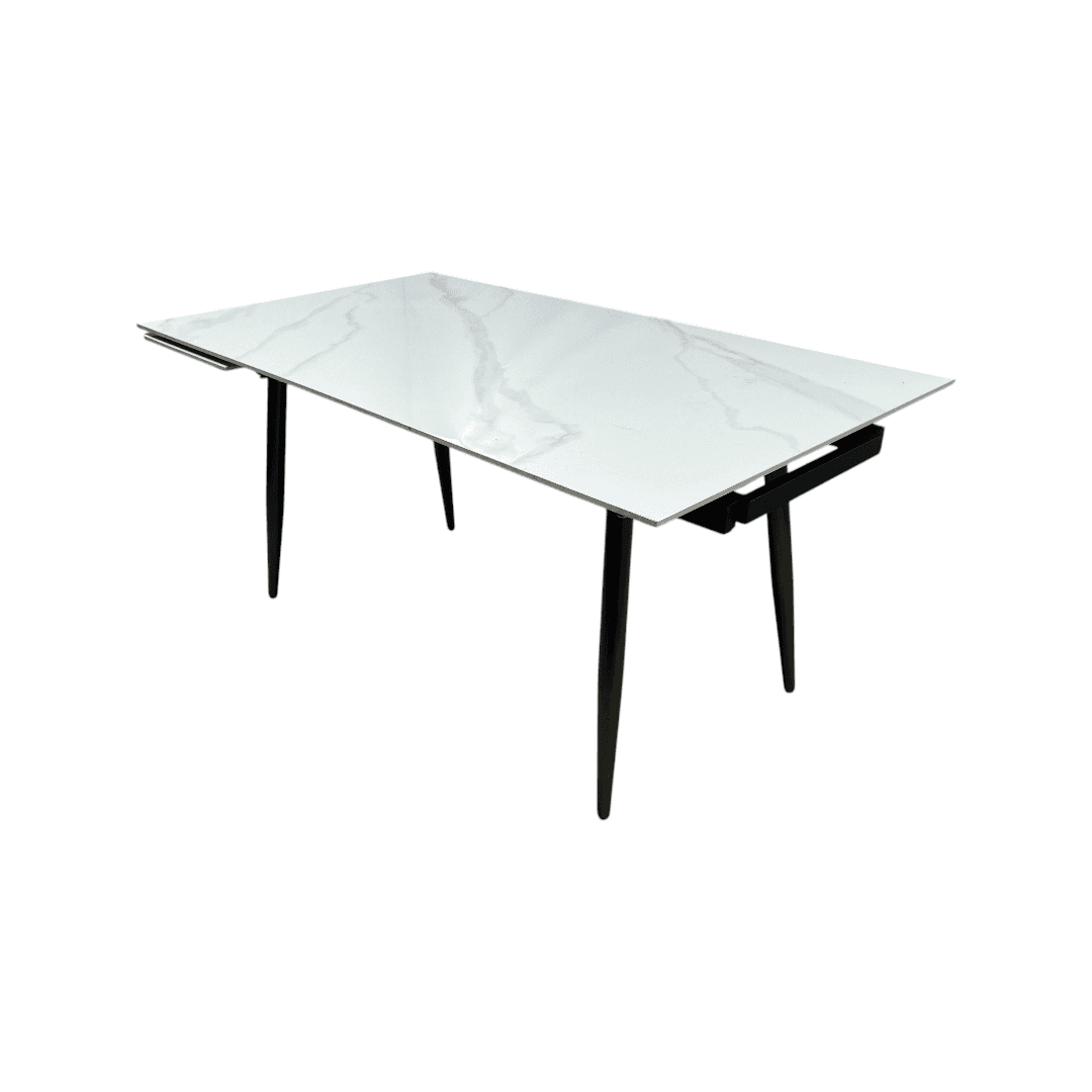 Brayden Studio Extendable Sintered Stone Dining Table - Thumbnail 11