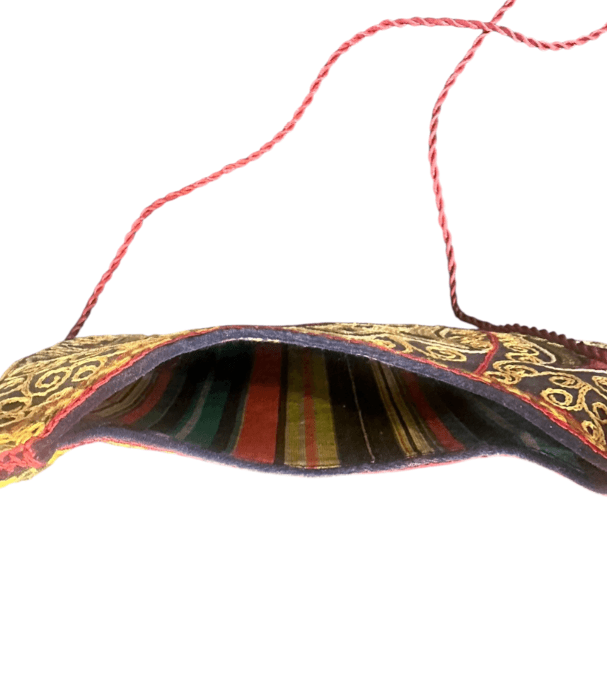 Vintage Uzbekistan Suzani Embroidered Bag - Thumbnail 6