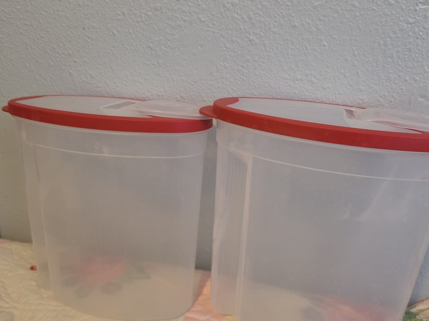 Tupperware cereal containers