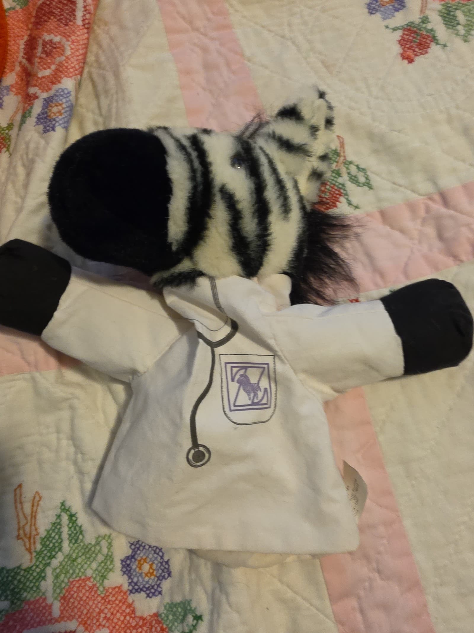 Zithromax collectors hand puppet