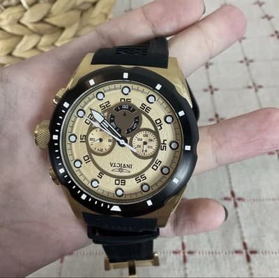 Invicta Speedway 18k Gold Plated Men’s Wristwatch Model 20306 50mm - Thumbnail 10