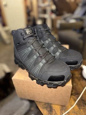 MEN'S TIMBERLAND PRO POWERTRAIN MID ESD WORK BOOTS SIZE 7.5 US MENS - Thumbnail 5