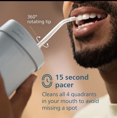 Philips Sonicare Compact Flosser 1000, Portable Water Flosser Fast Shipping! 🔥 - Thumbnail 5