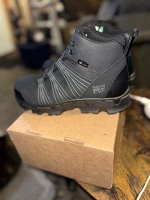 MEN'S TIMBERLAND PRO POWERTRAIN MID ESD WORK BOOTS SIZE 7.5 US MENS - Thumbnail 9