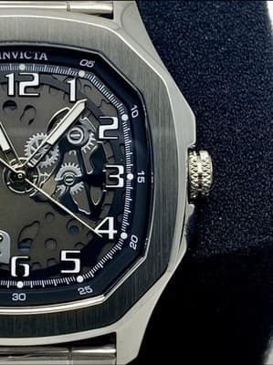 Invicta 50604 S1 Rally Diablo 46mm Quartz Skeleton Open Heart Stainless New 🔥🔥 - Thumbnail 4