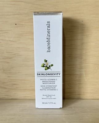 bareMinerals SKINLONGEVITY Brightening Moisturizer SPF 30 1.7 oz 50 mL- SEALED - Image 1