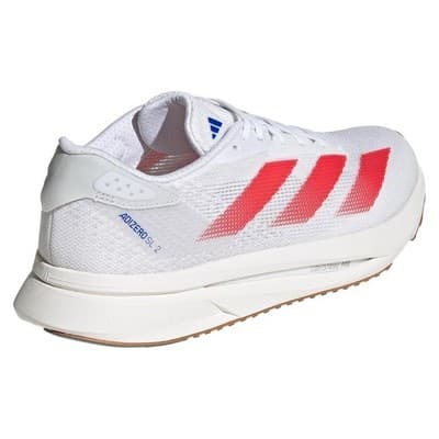 Adidas Womens Adizero SL2 W Running Shoes In Cloud White -Pure Ruby Size 10W NIB - Thumbnail 5