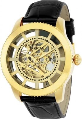 Invicta 22571 Vintage Automatic Skeletonized Dial Mens Watch CEO SIGNED CASE! 🔥 - Thumbnail 11