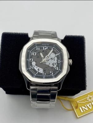Invicta 50604 S1 Rally Diablo 46mm Quartz Skeleton Open Heart Stainless New 🔥🔥 - Image 1