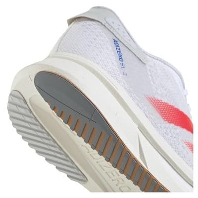 Adidas Womens Adizero SL2 W Running Shoes In Cloud White -Pure Ruby Size 10W NIB - Thumbnail 8