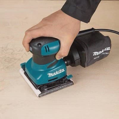 Makita BO4556 1/4" Low Noise Level 14,000 OPM Sheet Finishing Sander NEW IN BOX! - Thumbnail 7