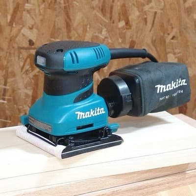 Makita BO4556 1/4" Low Noise Level 14,000 OPM Sheet Finishing Sander NEW IN BOX! - Thumbnail 9