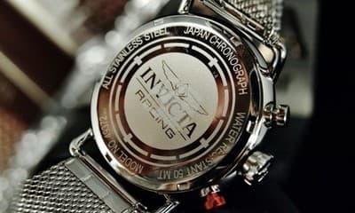 Invicta Men's 44mm Speedway GEARSHIFT Chronograph RED DIAL Silver Tone 49372 🔥 - Thumbnail 3