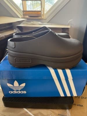 Adidas Originals AdiFom Stan Mule Dark Brown Women Shoes IF6969 WOMENS US SZ 6 - Thumbnail 10