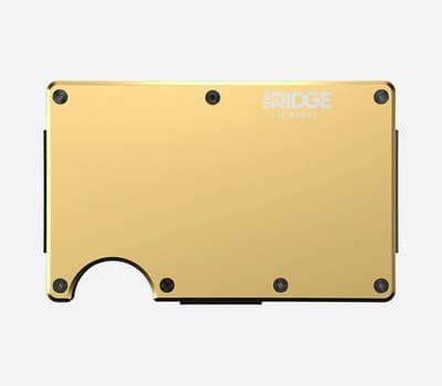 Ridge Wallet - 24K Gold - LIMITED EDITION! 100% Authentic! Brand New In Box! - Thumbnail 3