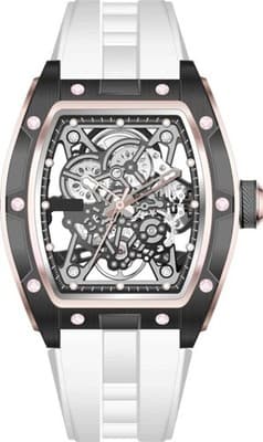 Invicta S1 Rally Automatic Men’s Watch Skeleton Dial White Band 69524 🔥🔥🔥🔥 - Image 1