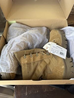 GARMONT Men's T8 Bifida Regular Military Suede Leather Coyote US 13.5 EU 47.5 - Thumbnail 6