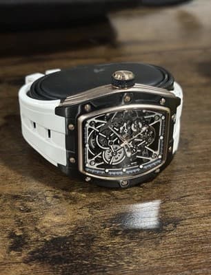 Invicta S1 Rally Automatic Men’s Watch Skeleton Dial White Band 69524 🔥🔥🔥🔥 - Thumbnail 2