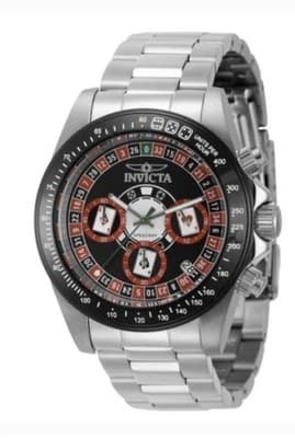 Invicta Speedway Roulette Casino GMT Quartz Black Dial Men's Watch 44643 🔥🔥🔥 - Thumbnail 9
