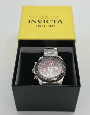 Invicta Speedway Roulette Casino GMT Quartz Black Dial Men's Watch 44643 🔥🔥🔥 - Thumbnail 8