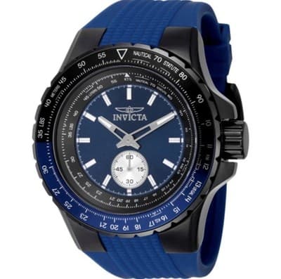 Invicta Aviator Quartz Blue Dial Men's Watch 49300 - Image 1